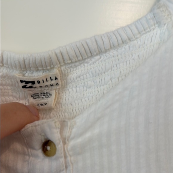 Billabong Starry Skies White Cotton Tiered Maxi Sundress - Picture 2 of 11